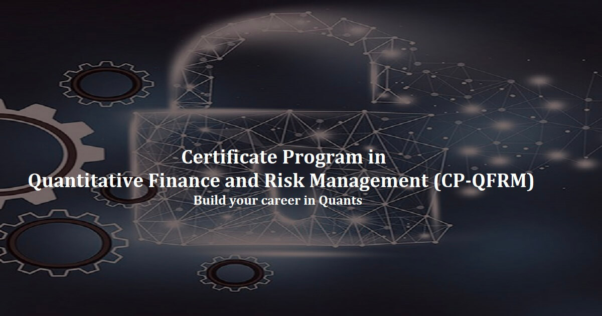 IIT Kanpur - Quantitative Finance & Risk Management Program